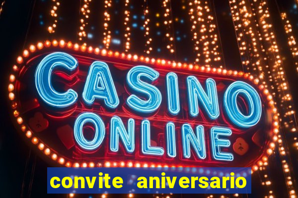 convite aniversario infantil futebol